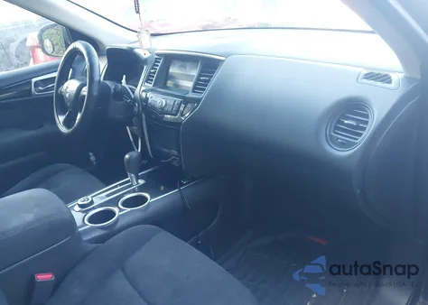 2015 Nissan Pathfinder S z USA, uszkodzony, nr VIN 5N1AR2MM9FC663315